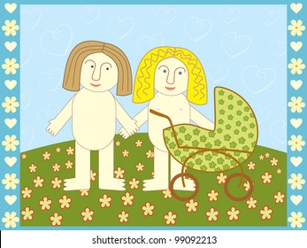 happy parents