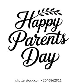 Feliz Dia dos Pais Personalizado Texto Banner Design.
