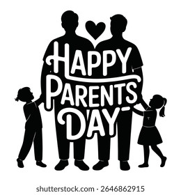 Feliz Dia dos Pais Personalizado Texto Banner Design.
