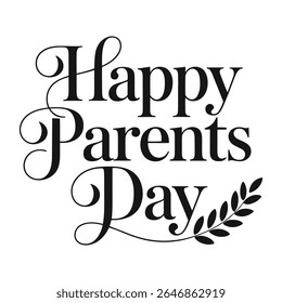 Feliz Dia dos Pais Personalizado Texto Banner Design.
