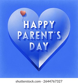 Happy Parents day, flyer, banner, social media post, poster, typography, icons, colors, research, math, backdrop, Template for background.  illustration vector.