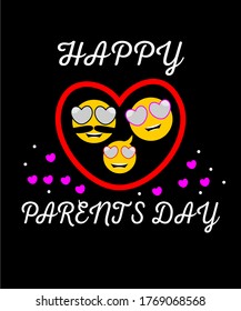 HAPPY PARENTS DAY VECTOR DESIGN