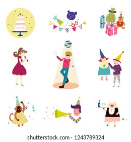 Fiestas felices y eventos