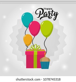 Happy party card
