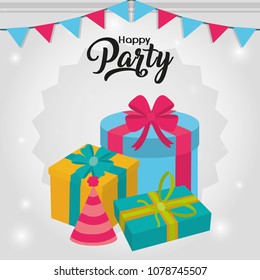 Happy party card