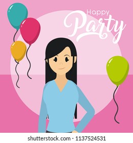 Happy party card