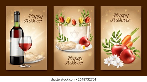 Cartões de felicitações Feliz Páscoa com comida