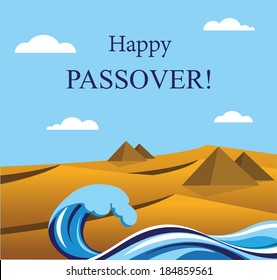 Happy Passover - Out of the Jews from Egypt 