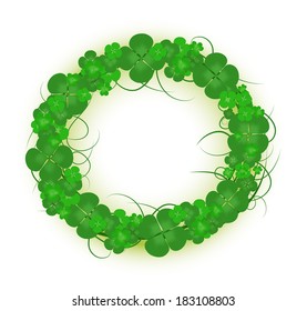 Happy Patrick Day background 