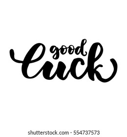 Happy patrick day. Beautiful  lettering background art. Good luck