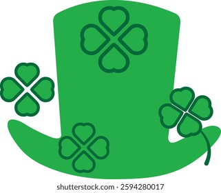 Happy Patrick's day art illustration