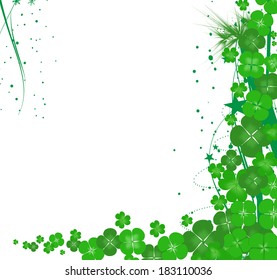 Happy Patrick's Day background 