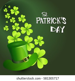 Happy Patricks Day Festival Beer Holiday Poster Fest Flat Vector Illustration