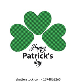 Happy Patrick's Day! Vector art illustration.