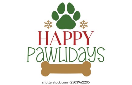 Felices pawlidays, nuevo diseño de Navidades