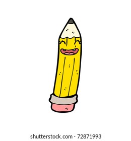 Happy Pencil Cartoon Stock Vector (Royalty Free) 72871993 | Shutterstock