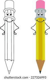 Happy Pencil Man