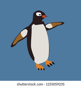 The happy penguin.