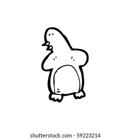 happy penguin cartoon