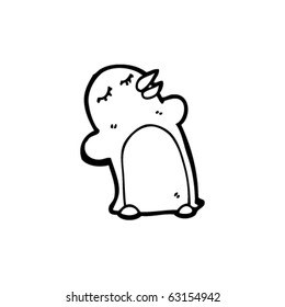 happy penguin cartoon