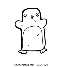 happy penguin cartoon