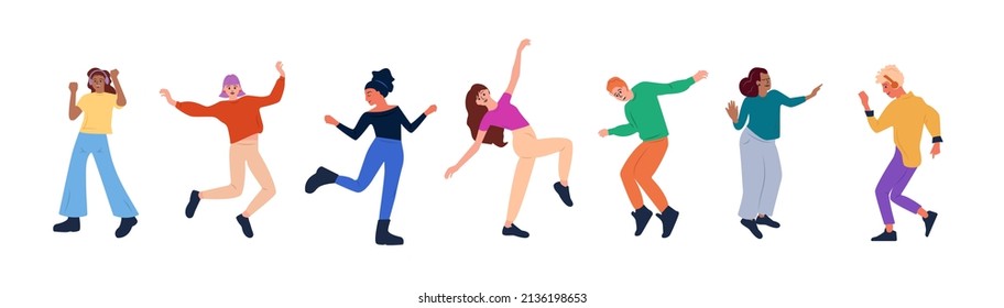 70,968 Cartoon people dancing Images, Stock Photos & Vectors | Shutterstock