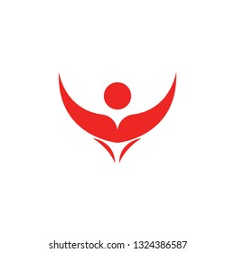 Happy people illustration
