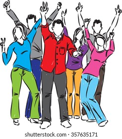 happy people illustration (3)