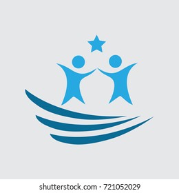 happy people logo