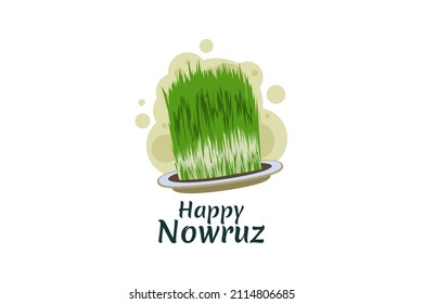 Happy Persian New Year (Nowruz) Vector Illustration. Suitable For Greeting Card, Poster And Banner. 