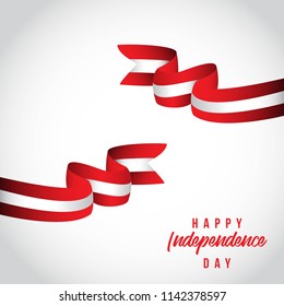 Happy Peru Independent Day Vector Template Design Illustration