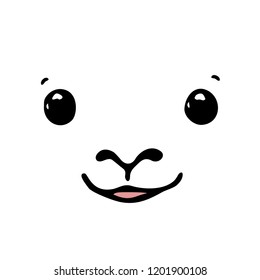 happy pet face