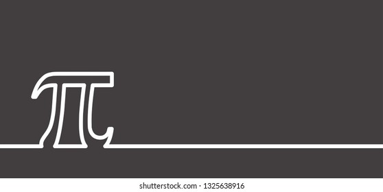 Happy PI day, 14 march, Pythagoras mathematical numbers series ( 3.14 3,14 3/14 ) symbol. Fun vector maths icon or sign banner Ratios letters formula structure. Archimedes constant irrational number