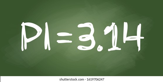 Happy PI day, 14 march, Pythagoras mathematical numbers series ( 3.14 3,14 3/14 ) symbol. Fun vector maths icon or sign banner Ratios letters formula structure. Archimedes constant irrational number