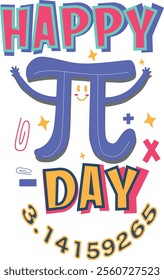 Happy Pi Day 3.14 Vintage STEM Science or Math Teacher Eps, Png, Dxf, Digital Download