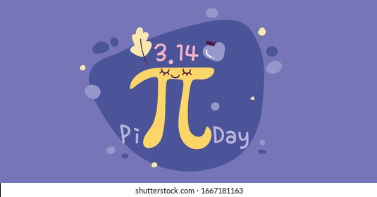 Happy Pi Day. Celebrate Pi Day. Constant number Pi and pie.Ratio of a circle’s circumference to its diameter.
Mathematical constant. March 14th (3/14).Celebrate Pi Day on purple background.