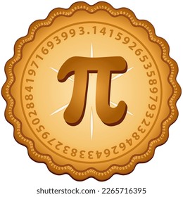 Happy Pi Day, 14. März, International Feiertag der mathematischen konstanten Pi, 3.14, und zu essen viele frisch gebackene süße PIE!