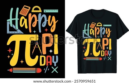 Happy Pi Day Math Tools Design