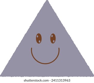 Happy pi day mathematics triangle 14 March vector illustration 