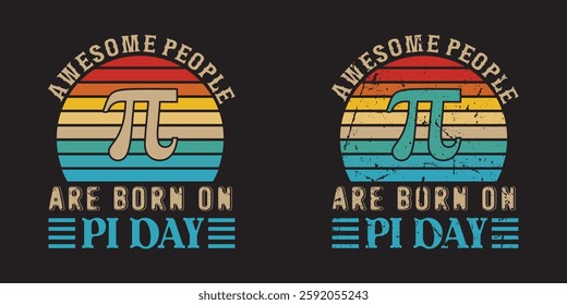 Happy Pi Day Pi Number t shirt design vector