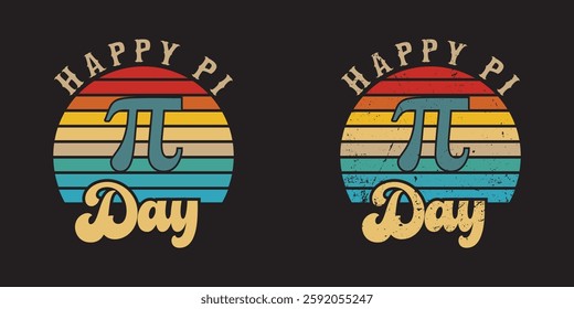 Happy Pi Day Pi Number t shirt design vector