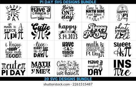 Happy Pi Day svg Bundle,Pi SVG,Pi Day 2023 svg, Math Teachers svg, Math, Elementary Teacher Shirt, Teacher Shirt ,Typography design for Pi day