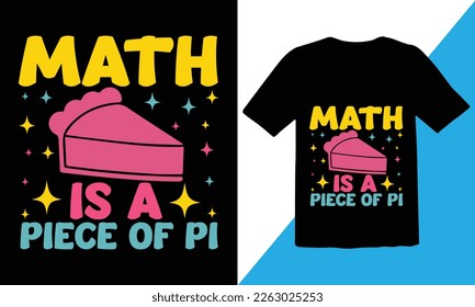 Happy Pi Day T shirt Design,Pi Day 2023,Math, Elementary Teacher Shirt,Typography design for Pi day, 