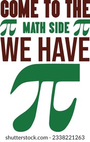HAPPY PI DAY T SHIRT AND POSTER DESIGN