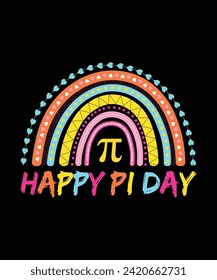 Gute Pi-Day-T-Shirt-Designvorlage