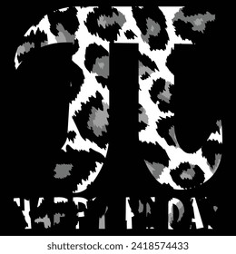 Happy pi day t-shirt design vector. pi day t-shirt design