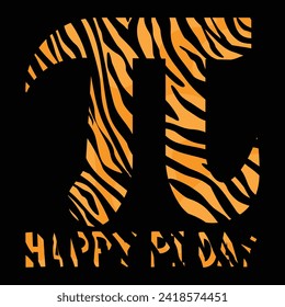 Happy pi day t-shirt design vector. pi day t-shirt design