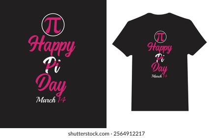 Happy Pi Day t-shirt design