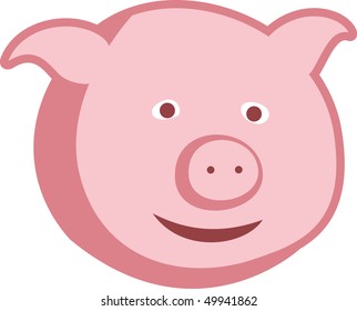 Happy pig