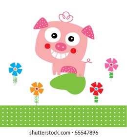 happy piggy garden